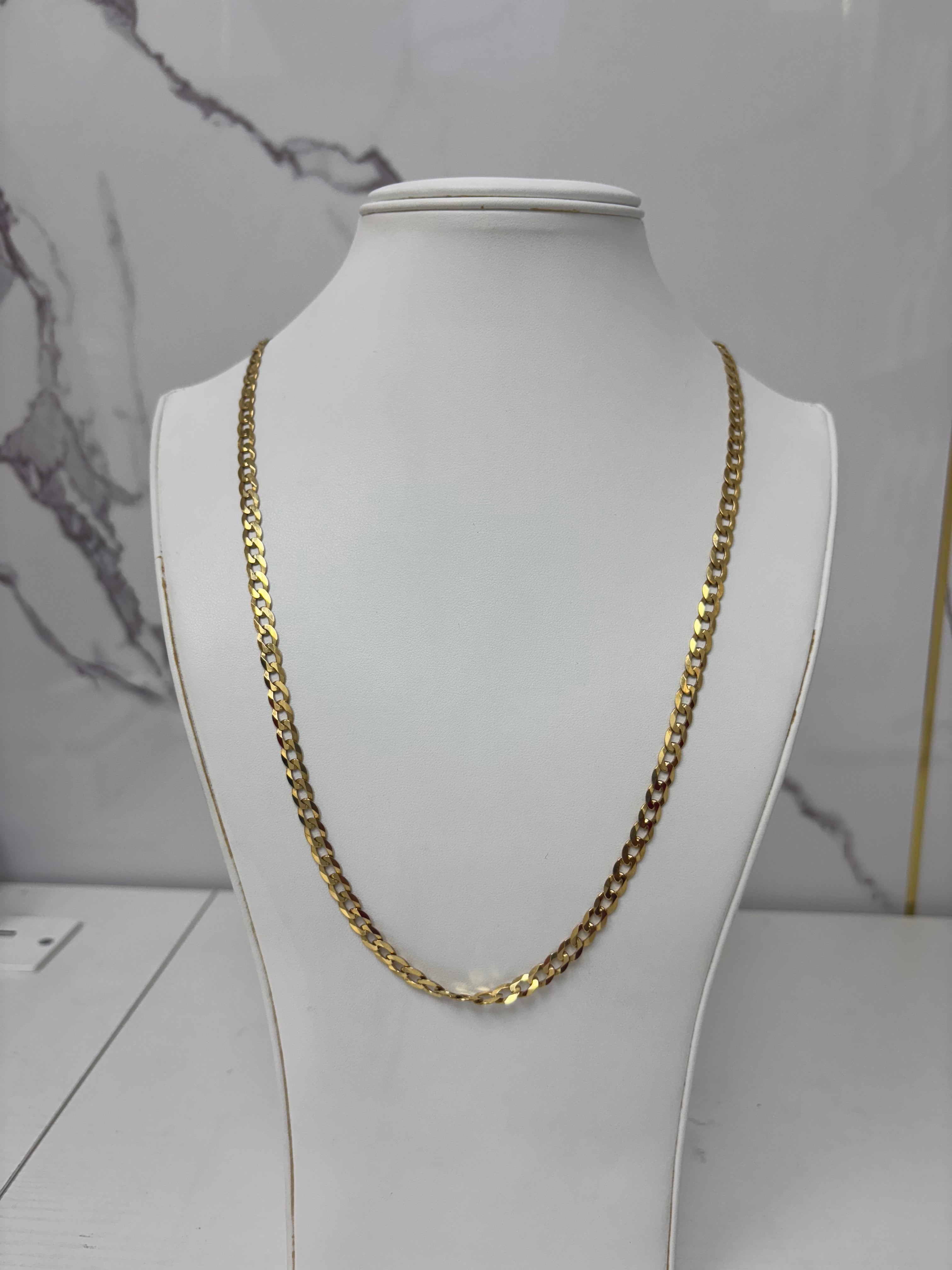 Cadena Corte Brillo Italiana