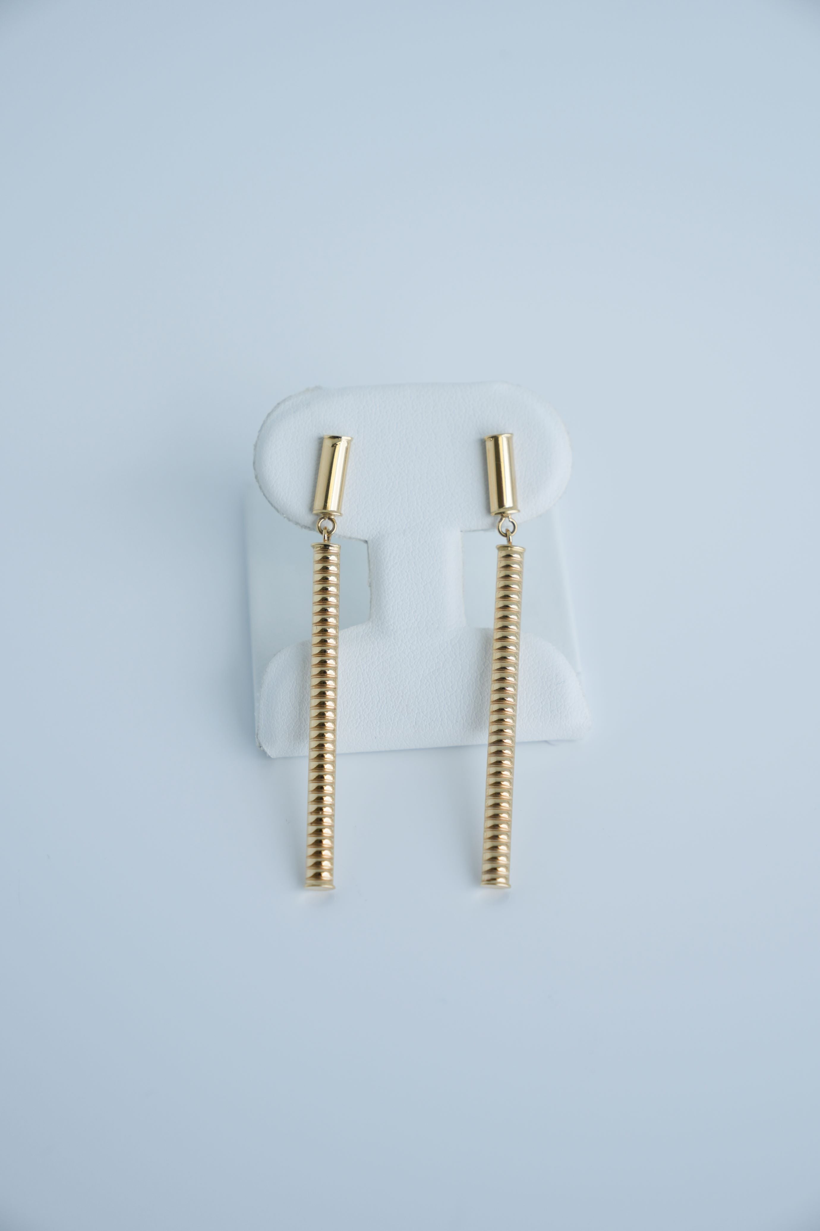 Aretes Largo Colgante