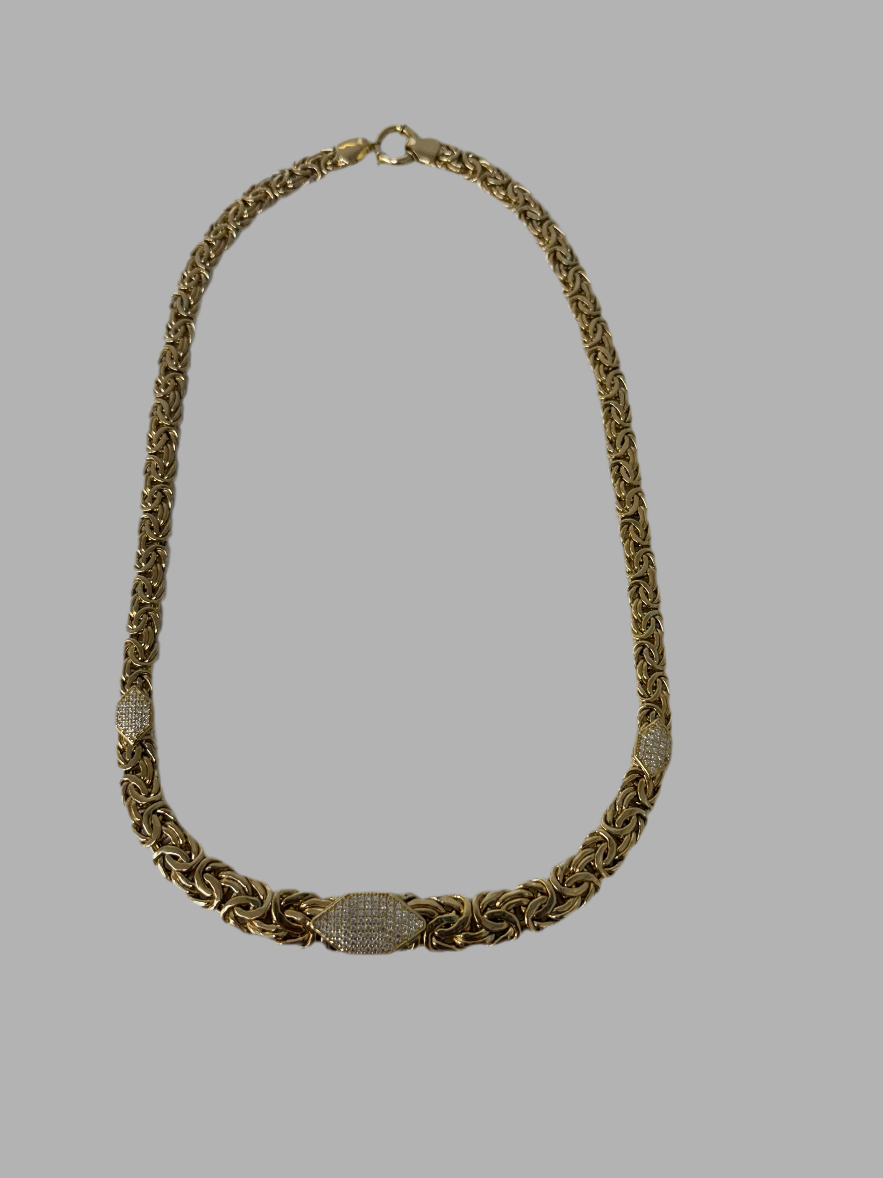 Gargantilla Bizantino con Zirconia